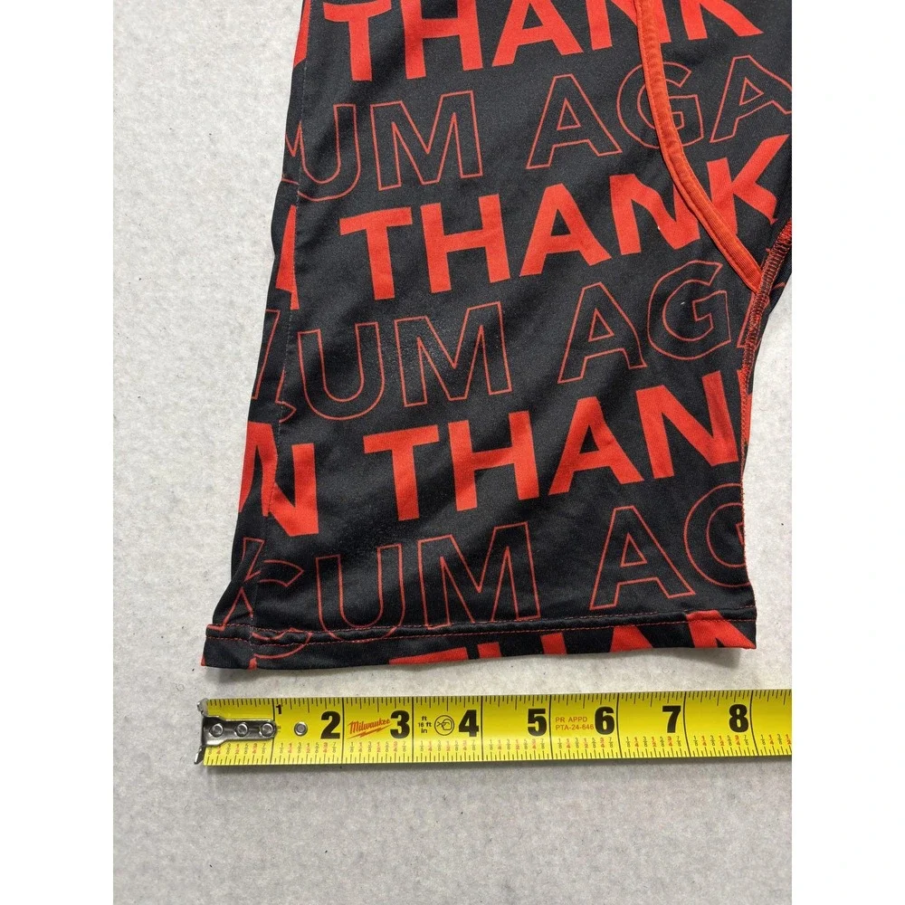 PSD Boxer Briefs Mens Medium Black Thank You Graphic Funny Stretch Underwear